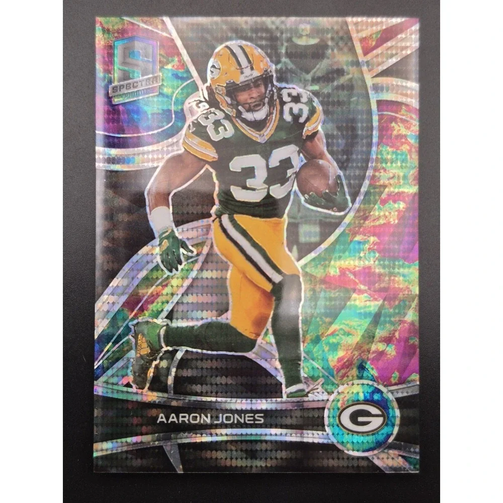 2022 Panini Spectra Aaron Jones #39 Celestial Prizm /99  Green Bay Packers